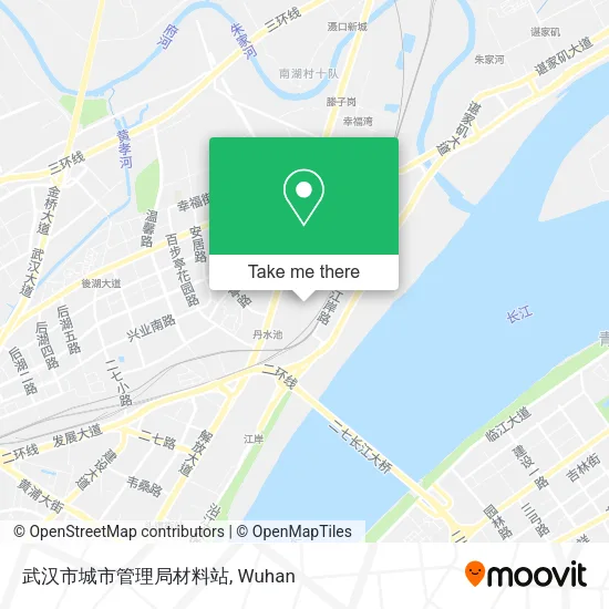 武汉市城市管理局材料站 map