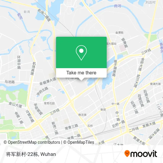 将军新村-22栋 map
