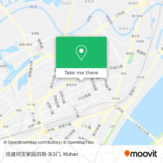 统建同安家园四期-东3门 map