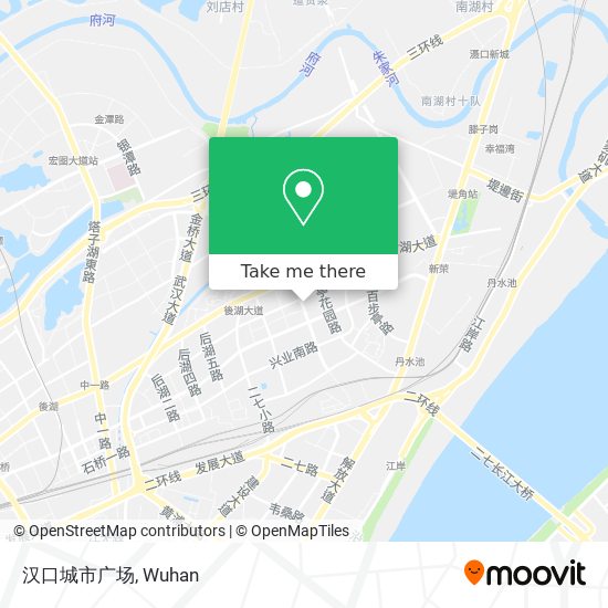 汉口城市广场 map