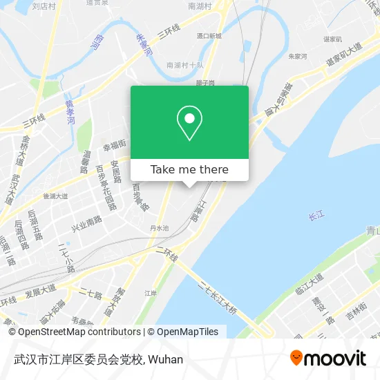 武汉市江岸区委员会党校 map