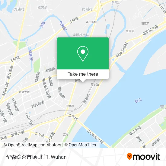 华森综合市场-北门 map