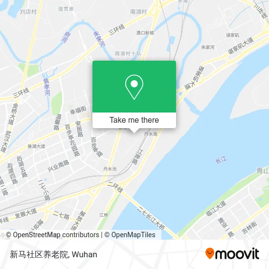 新马社区养老院 map