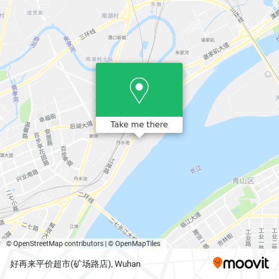 好再来平价超市(矿场路店) map