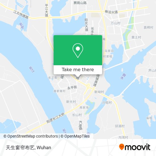 天生窗帘布艺 map