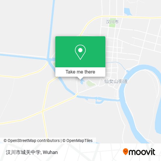 汉川市城关中学 map