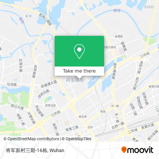 将军新村三期-16栋 map