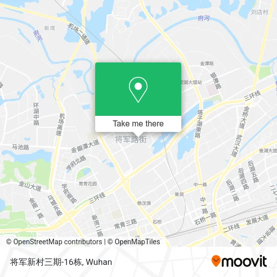 将军新村三期-16栋 map