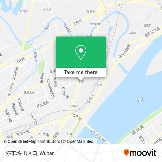 停车场-出入口 map