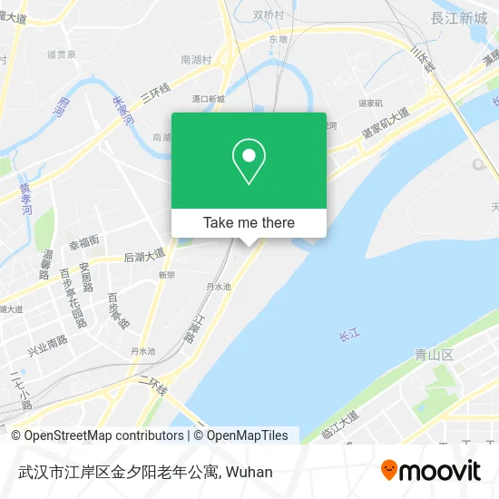 武汉市江岸区金夕阳老年公寓 map