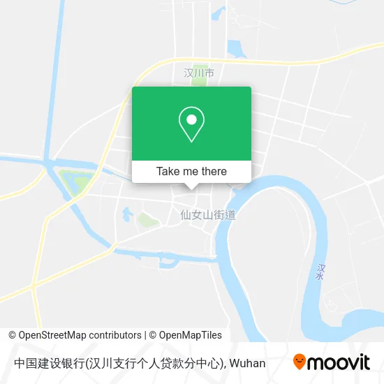中国建设银行(汉川支行个人贷款分中心) map