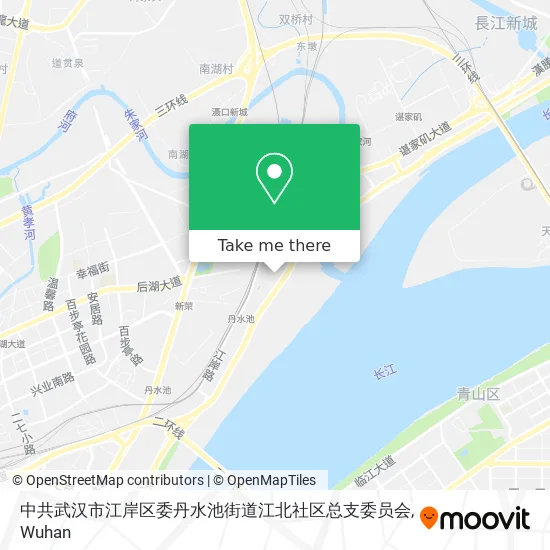 中共武汉市江岸区委丹水池街道江北社区总支委员会 map