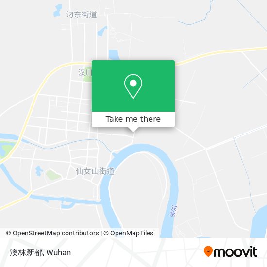 澳林新都 map