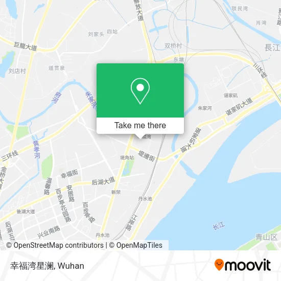 幸福湾星澜 map