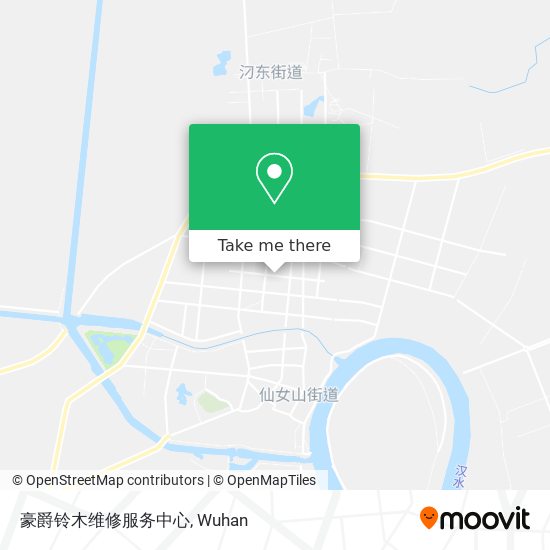 豪爵铃木维修服务中心 map