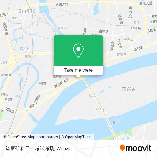 谌家矶科目一考试考场 map