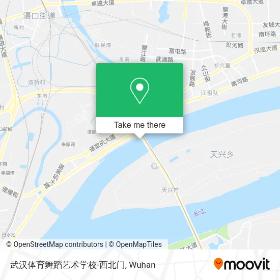 武汉体育舞蹈艺术学校-西北门 map