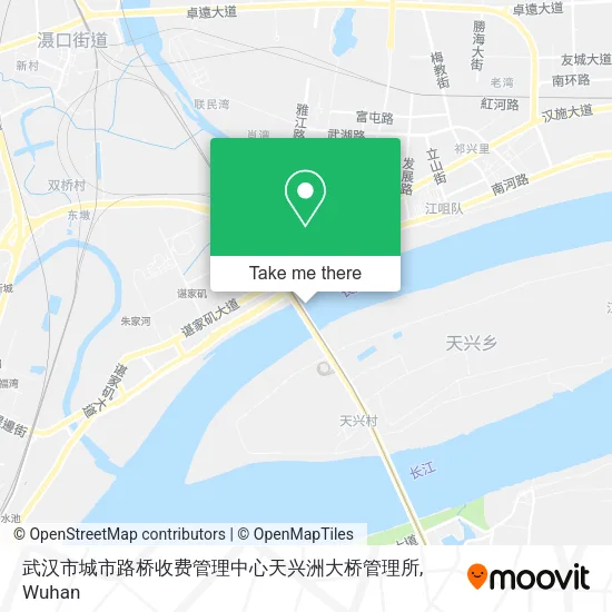 武汉市城市路桥收费管理中心天兴洲大桥管理所 map