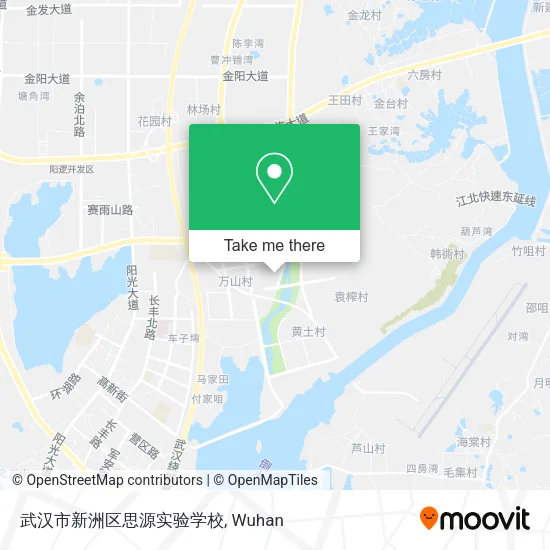 武汉市新洲区思源实验学校 map