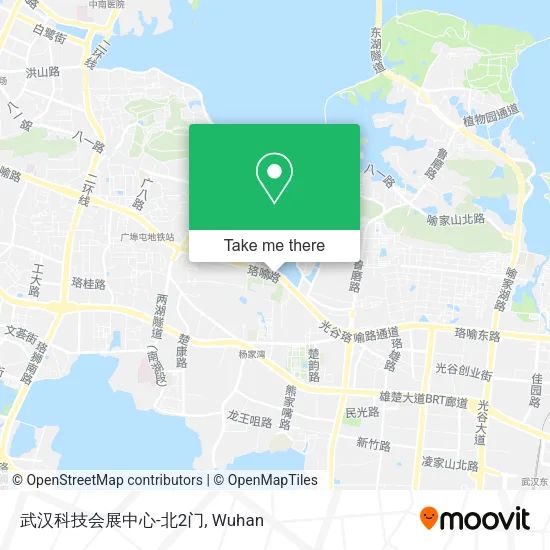 武汉科技会展中心-北2门 map