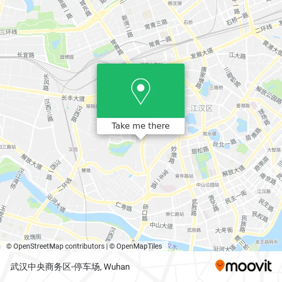 武汉中央商务区-停车场 map