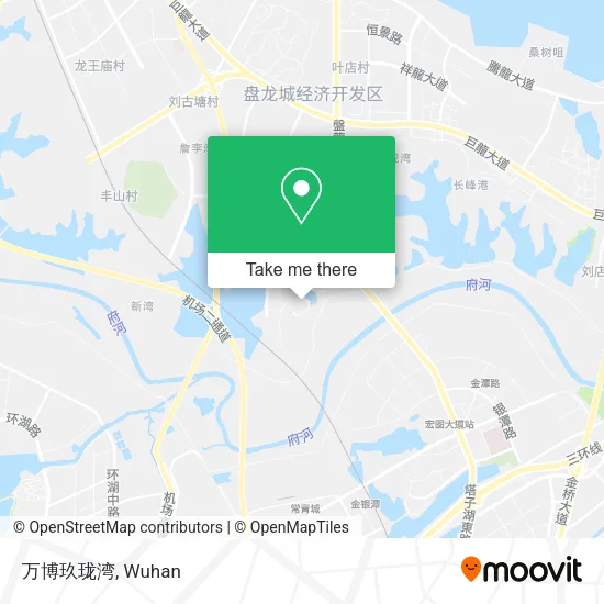 万博玖珑湾 map