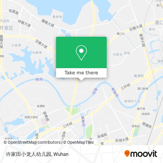 许家田小龙人幼儿园 map