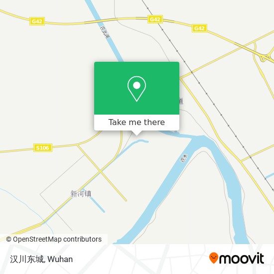 汉川东城 map