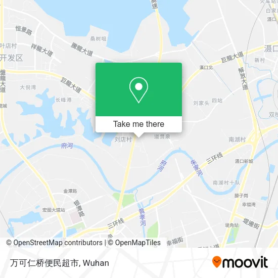 万可仁桥便民超市 map