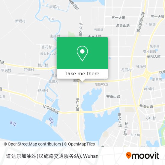 道达尔加油站(汉施路交通服务站) map