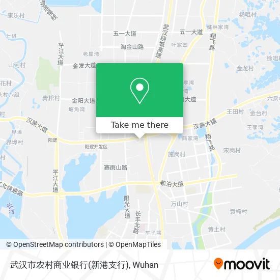 武汉市农村商业银行(新港支行) map
