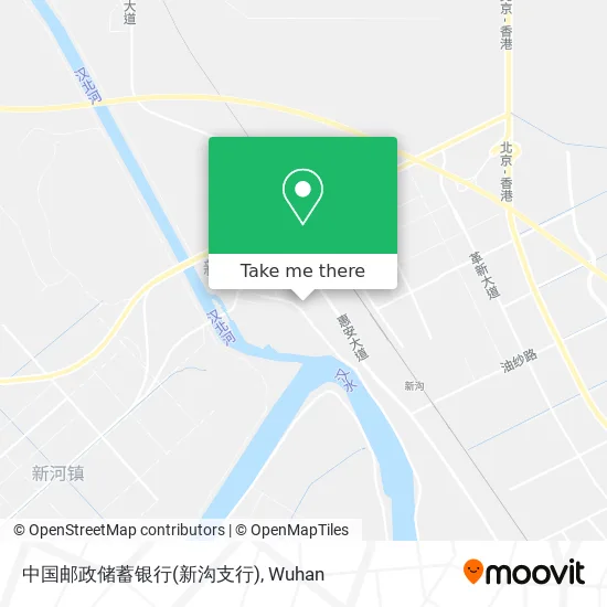 中国邮政储蓄银行(新沟支行) map