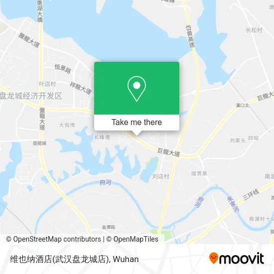 维也纳酒店(武汉盘龙城店) map