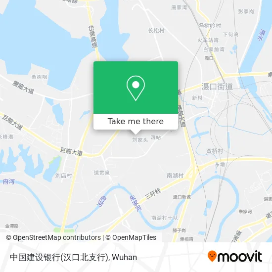 中国建设银行(汉口北支行) map
