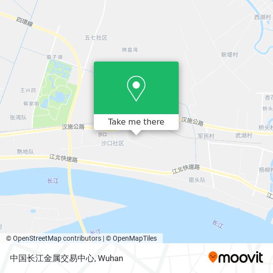 中国长江金属交易中心 map