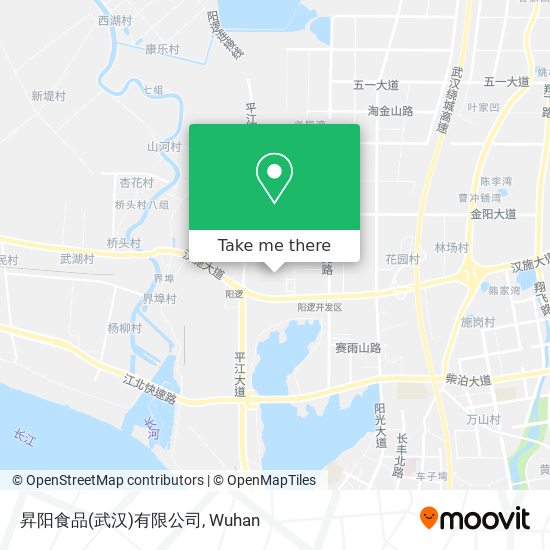 昇阳食品(武汉)有限公司 map