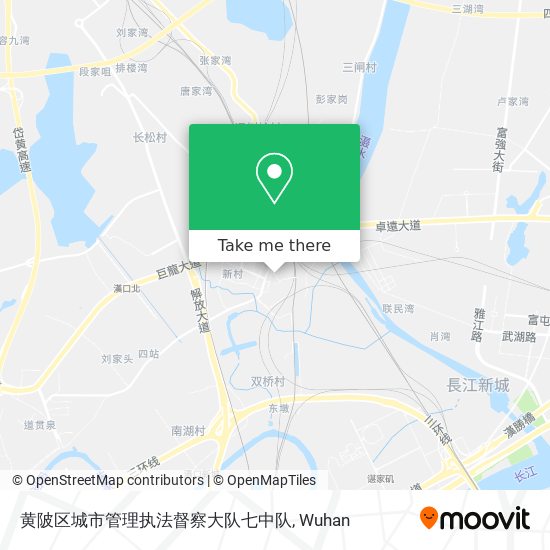 黄陂区城市管理执法督察大队七中队 map