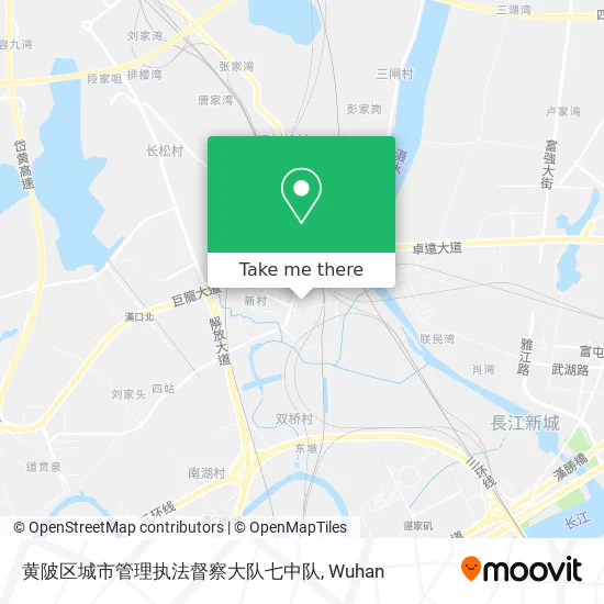 黄陂区城市管理执法督察大队七中队 map