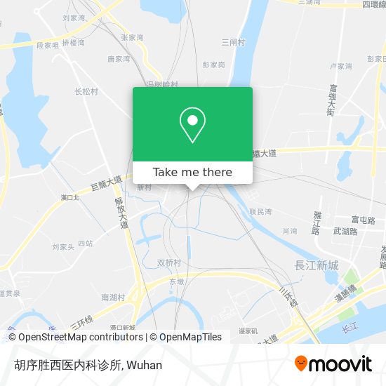 胡序胜西医内科诊所 map