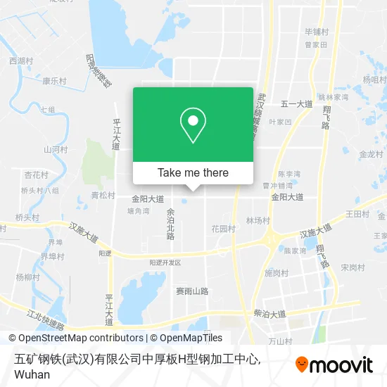 五矿钢铁(武汉)有限公司中厚板H型钢加工中心 map