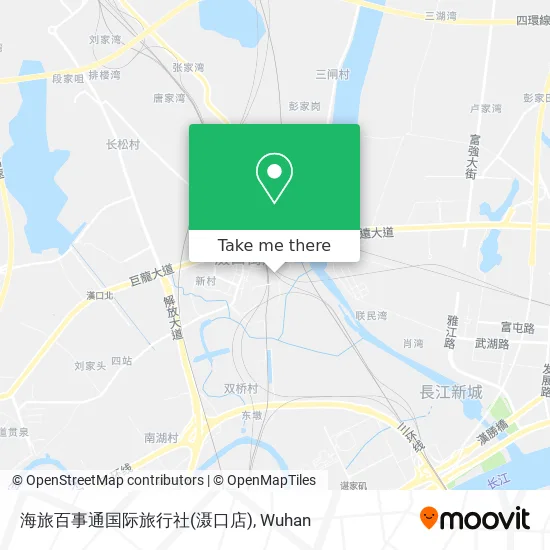 海旅百事通国际旅行社(滠口店) map