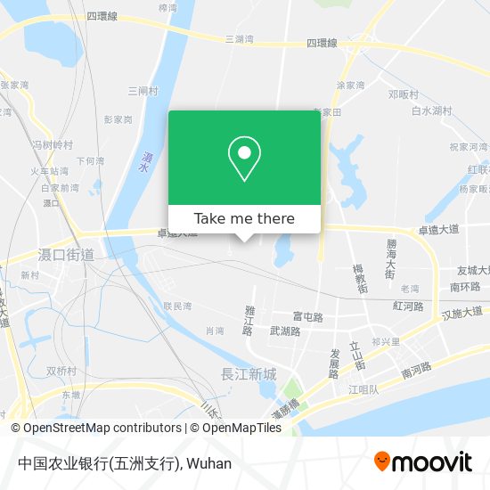 中国农业银行(五洲支行) map