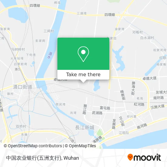 中国农业银行(五洲支行) map