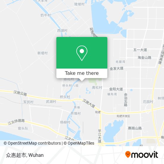 众惠超市 map