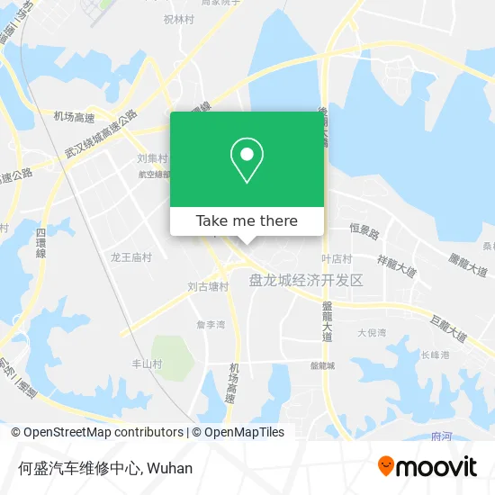 何盛汽车维修中心 map