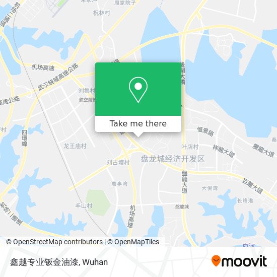 鑫越专业钣金油漆 map