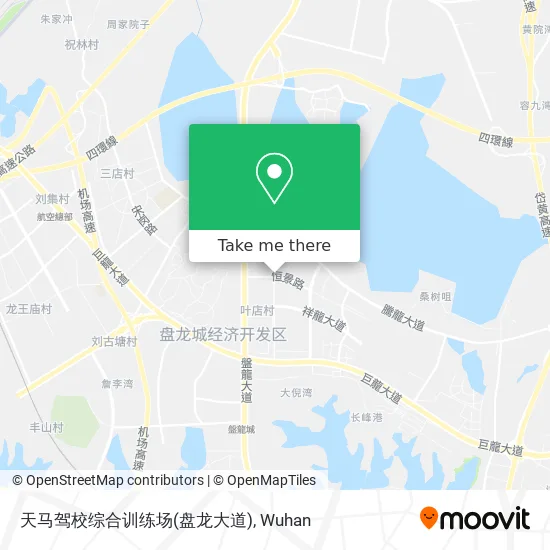 天马驾校综合训练场(盘龙大道) map