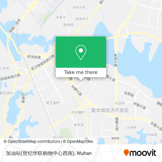 加油站(世纪华联购物中心西南) map