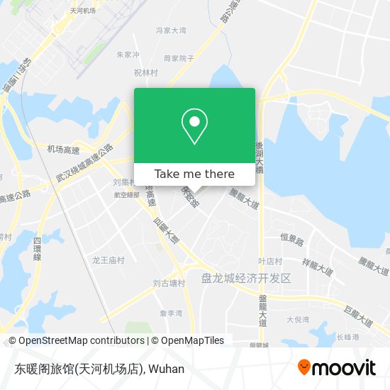 东暖阁旅馆(天河机场店) map