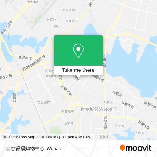 佳杰得福购物中心 map